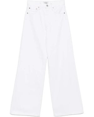 Agolde Cotton Jeans - White