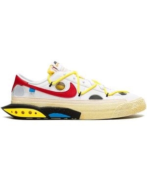 NIKE X OFF-WHITE Blazer Low "University" Trainers - White