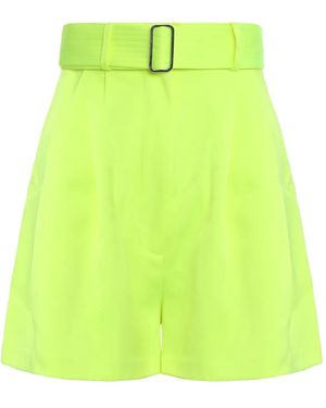 Alex Perry Belted shorts - Grün