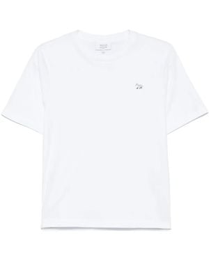 Maison Kitsuné ベイビーフォックスパッチ Tシャツ - ホワイト