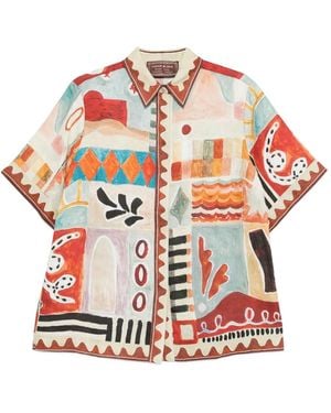 ALÉMAIS Michelle Shirt - Red