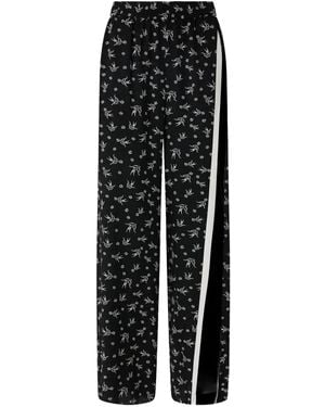 Pinko Side-Stripe Trousers - Black