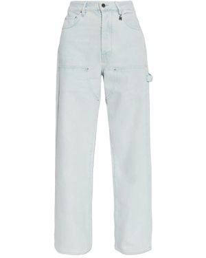Amiri Carpenter-Jeans mit Logo-Anhänger - Blau