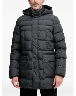 Geox Leitan Hooded Padded Jacket - Black