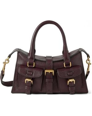 Mulberry Mini Roxanne Tote Bag - Brown