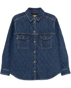 Blazé Milano Camisa Vaquera Acolchada - Azul