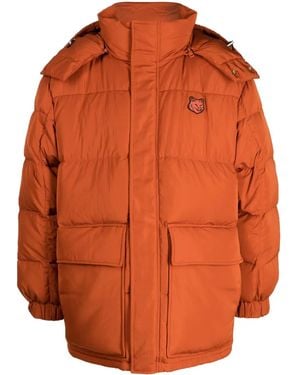 Maison Kitsuné Chillax Fox パデッドコート - オレンジ