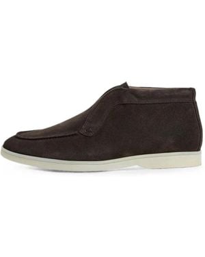 Hackett Botas Con Puntera De Almendra - Marrón