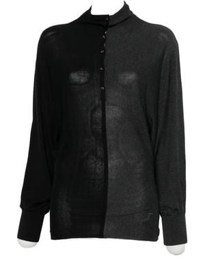 Jacquemus Two-Tone Top - Black