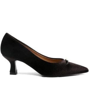 Isabel Ferranti 60Mm Bow-Detailed Pointed Court Shoes - Black