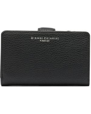 Gianni Chiarini Leather Zip-Fastening Wallet - Black