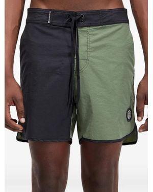 Osklen Colourblock Duo Swim Shorts - Green