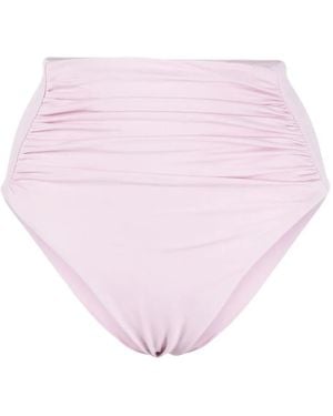 Self-Portrait Bikinihöschen Mit Hohem Bund - Pink