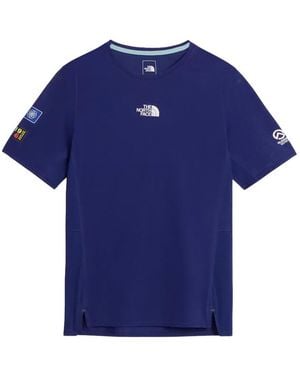 The North Face Summit High Trail Short Sleeve-Graphic T-Shirt - Blue