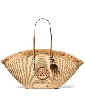 Michael Kors Large Isa Tote Bag - Natural