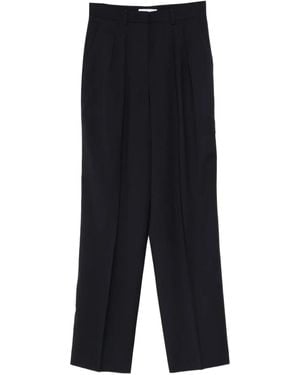 Manuel Ritz Wool Pants - Blue