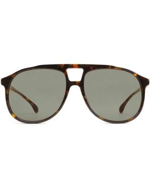 Sporty & Rich Tortoiseshell Frame Sunglasses - Gray
