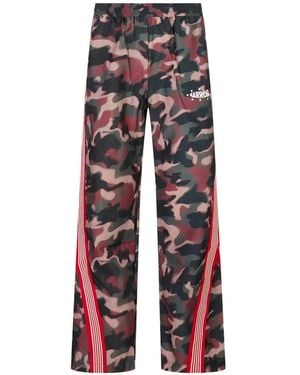 Barrow Camouflage-Print Track Pants - Red