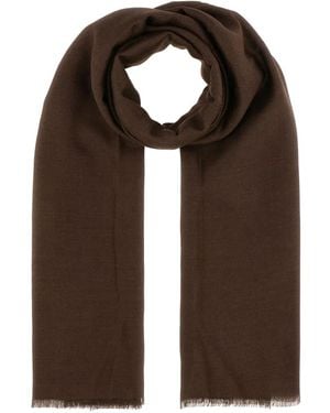 Max Mara Klassischer Schal - Braun