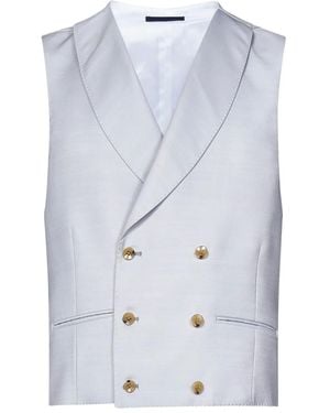 Franzese Collection Double-Breasted Waistcoat - Blue
