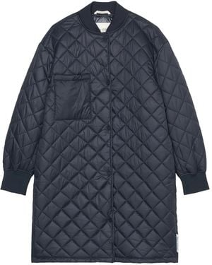 Marc O' Polo Quilted Coat - Blue