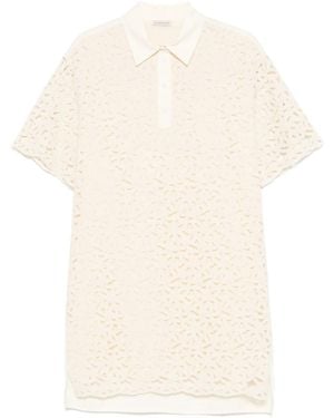 Moncler Panelled Mini Dress - White