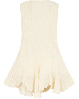 Donde Esteban Navarin Silk Dress - Natural