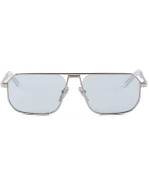Prada Occhiali Da Sole Squadrati - Grigio
