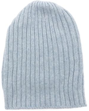 Fedeli Cashmere Beanie - Blue