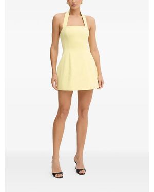 black cocktail dress with lace Alissa Black Lace Square-Neck Midi Dress – Club L London