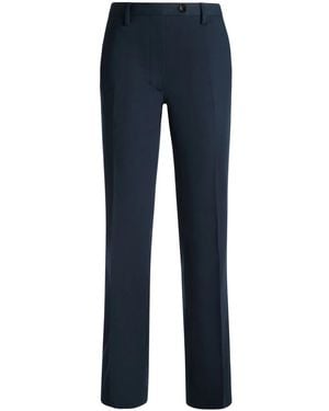 Bally Tailored Slim-Fit Cotton Pants - Blue