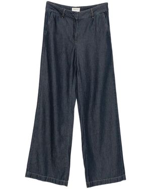MAISON 123 Adele Wide-Leg Jeans - Blue