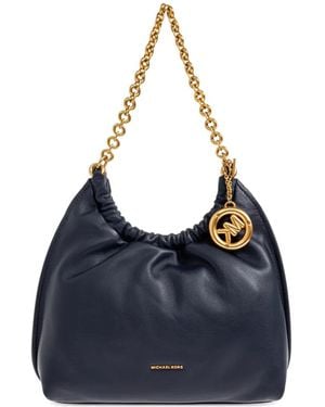 MICHAEL Michael Kors Leather Tote Bag - Blue