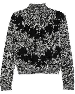 Giambattista Valli Pull À Col Montant - Noir