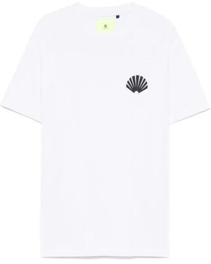 New Amsterdam Logo-Print T-Shirt - White