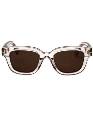 Tom Ford Rectangle-Frame Sunglasses - Natural