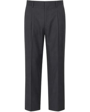 Costumein Vincent Pleated Pressed-Crease Trousers - Blue