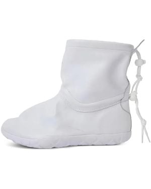 Comme des Garçons Air Chukka Moc Stiefel - Weiß