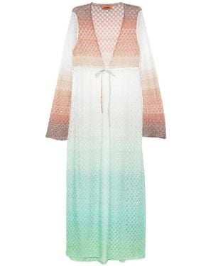 Missoni Opengebreide Tuniek - Wit