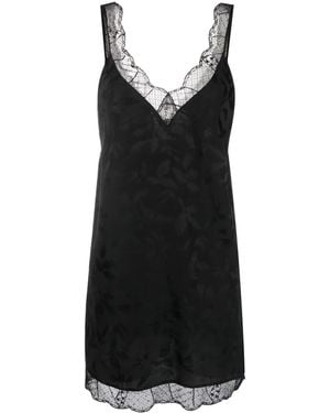 Zadig & Voltaire Renelle Jacquard Minidress - Black