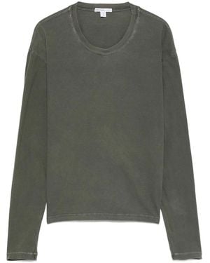 James Perse Long-Sleeve T-Shirt - Green
