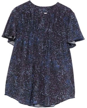 Isabel Marant Blusa Sally Con Ruches