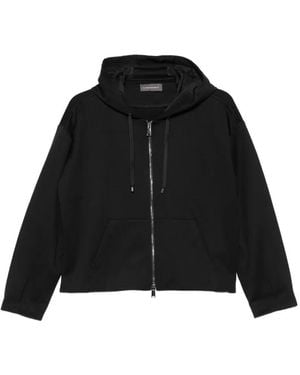 Lorena Antoniazzi Zip-Up Hoodie - Black