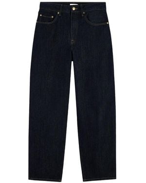Tommy Hilfiger Quinn Mid-Waisted Wide-Leg Jeans - Blue