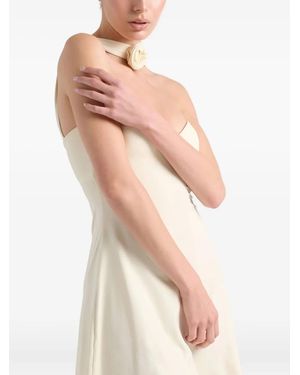 LaRevêche Vestido Corto Arya Con Detalle De Rosa