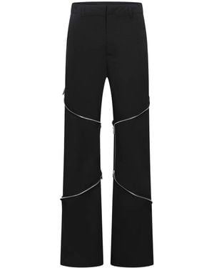HELIOT EMIL Phyllotaxis Trousers - Black