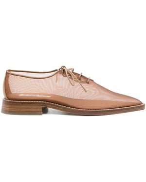Victoria Beckham Oxford-Schuhe aus Mesh - Pink