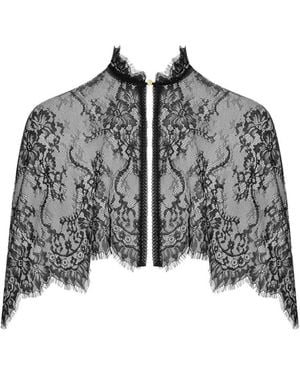 Scandale Châle Inspiration Divine En Dentelle - Grey