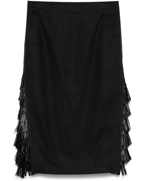 16Arlington Dafne Midi Skirt - Black