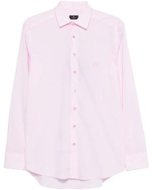 Etro Klassisches Hemd - Pink